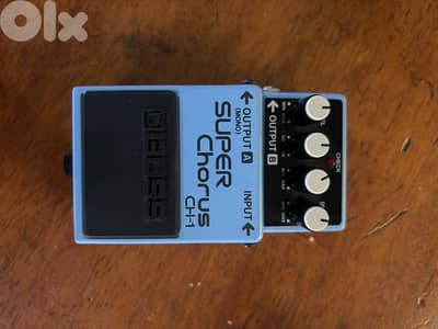 chorus pedal boss guitar electric