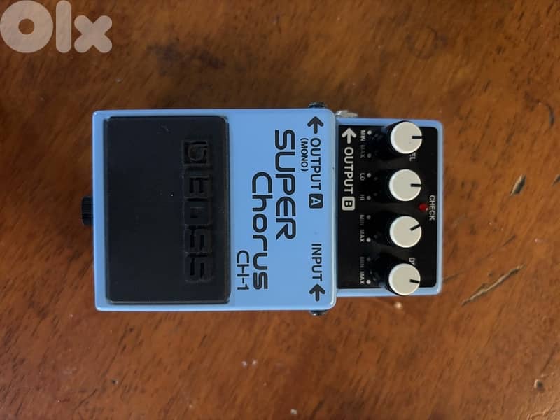 chorus pedal boss guitar electric 0