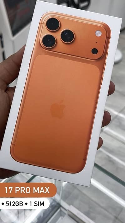 iphone 17 pro max 512G orange