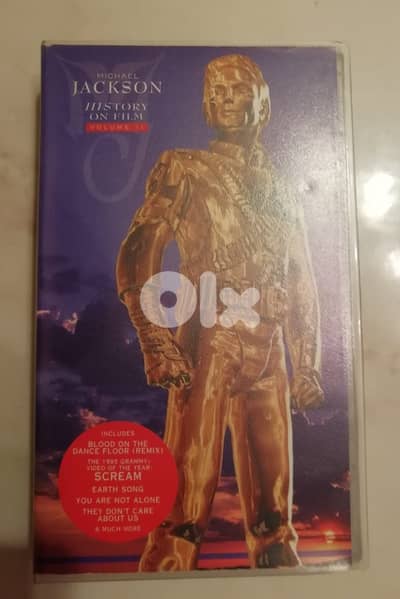 Michael Jackson "History volume 2" VHS