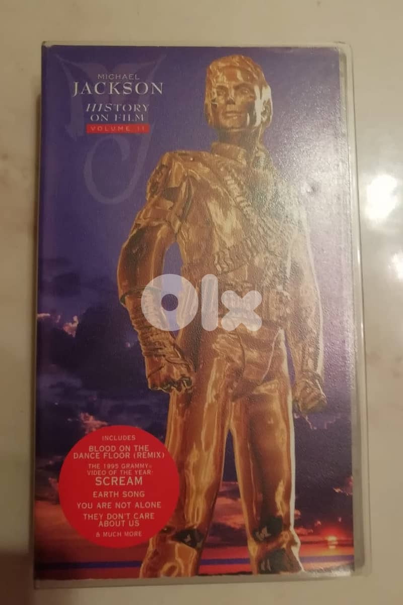 Michael Jackson "History volume 2" VHS 0