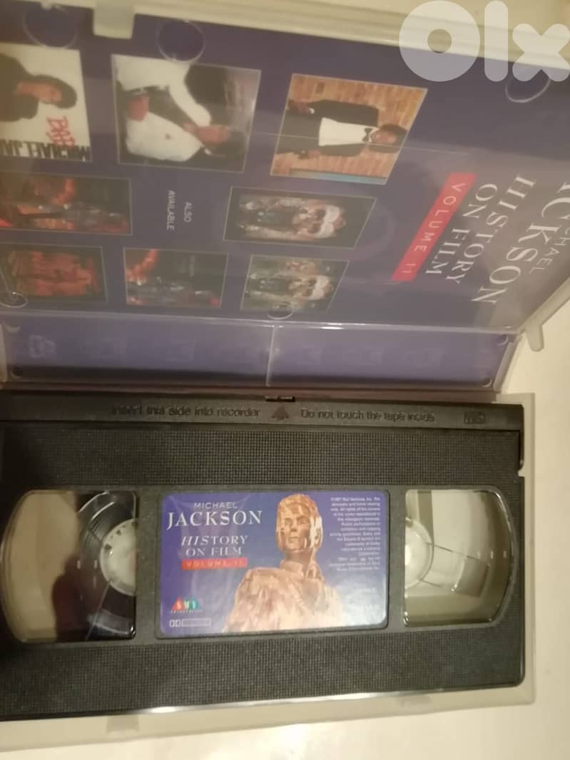 Michael Jackson "History volume 2" VHS 1