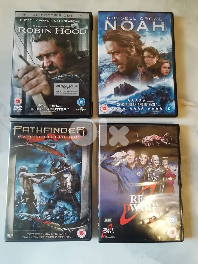 Original DVD & Blu-ray movies ask for titles & prices 4
