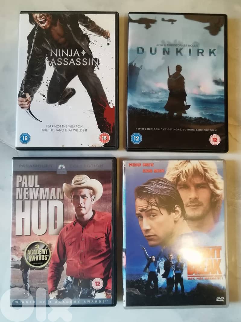 Original DVD & Blu-ray movies ask for titles & prices 6