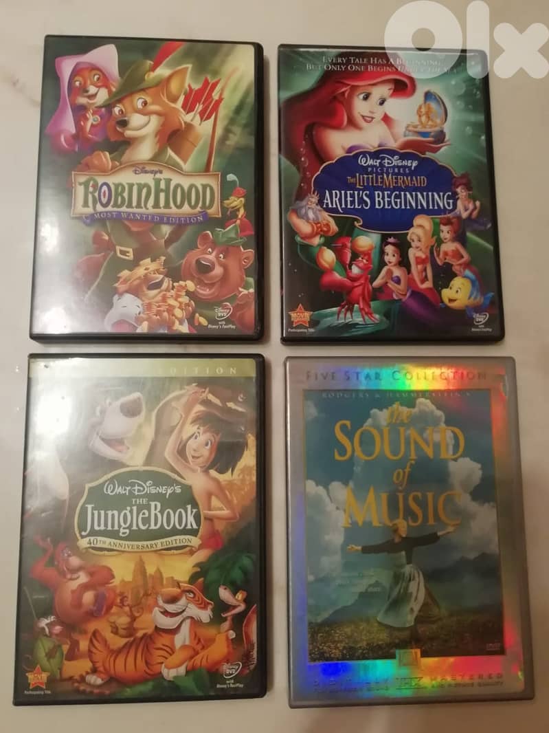 Original DVD & Blu-ray movies ask for titles & prices 8