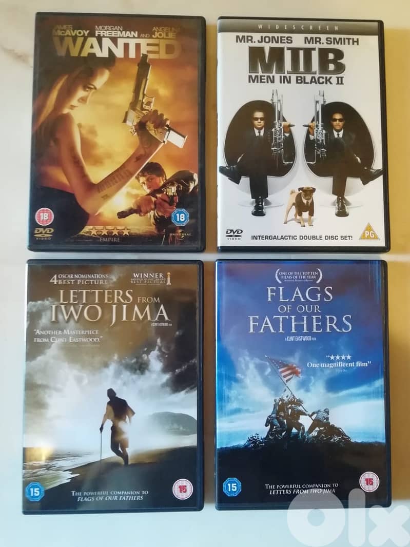 Original DVD & Blu-ray movies ask for titles & prices 9