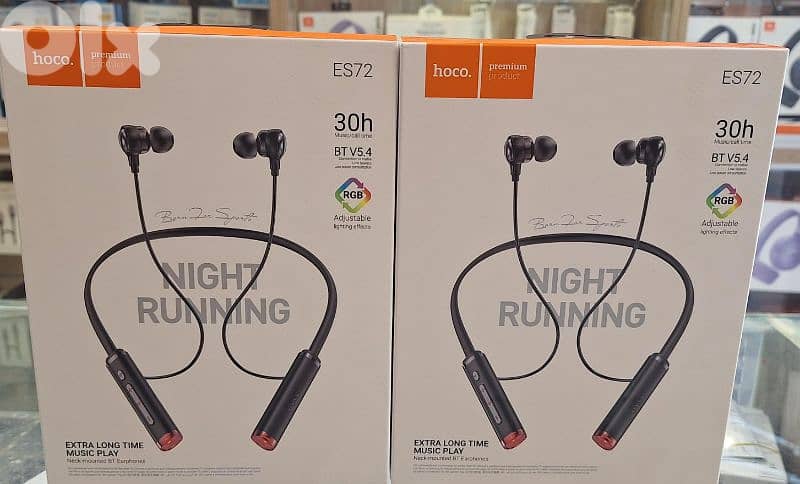Hoco neck mounted by earphones es73 0