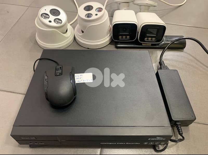 NVR + 4 cameras 0