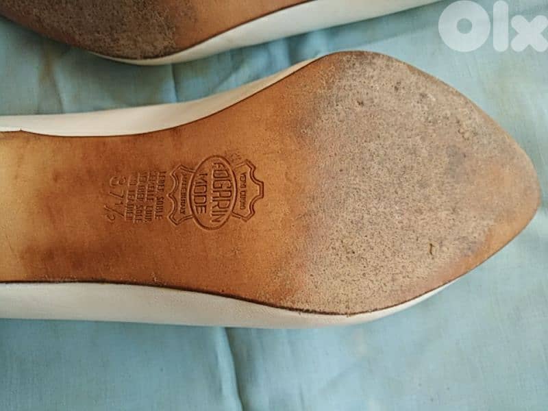 Balizza white shoes (made in Italy) - Not Negotiable 3