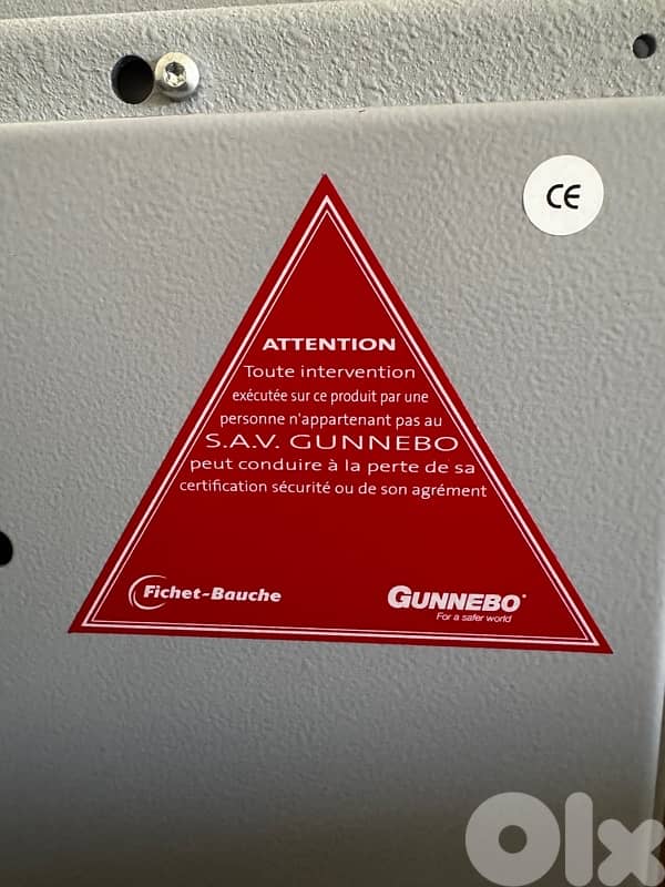For Sale: Fichet-Bauche Millium 120 Safe (Gunnebo – Made in France) 1