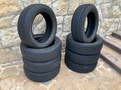 Bridgestone Dueler H/P Sport 225/60R18, Dunlop Grandtrek PT3 225/60R18