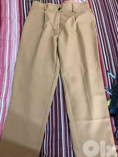 beige formal pants