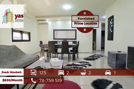 Zouk Mosbeh 125m2 | Furnished Flat | Rent | Partial View | IV