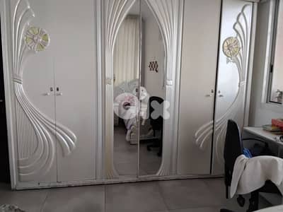 “Large 3-Door Closet with Compartments — Excellent Storage