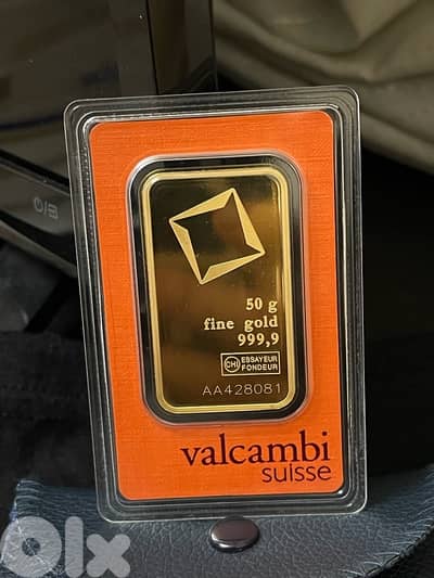Gold Valcambi Suisse Ounse 50 Gram