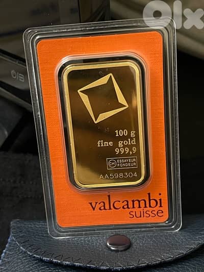 Gold Valcambi Suisse Ounse 100 Gram
