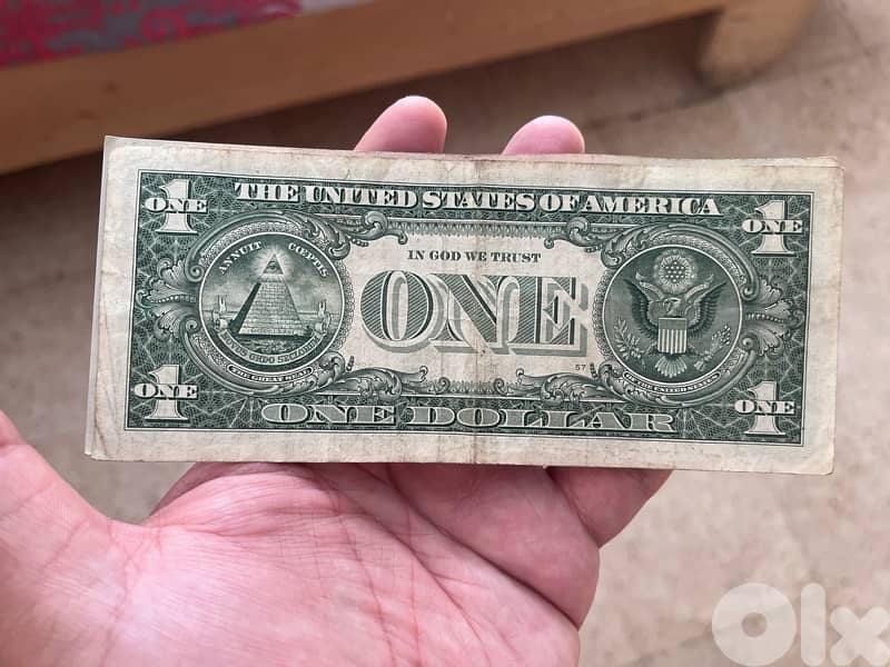 one dollar 1 dollar bill star note series 2017 A 1