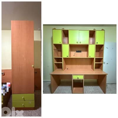 closet and library