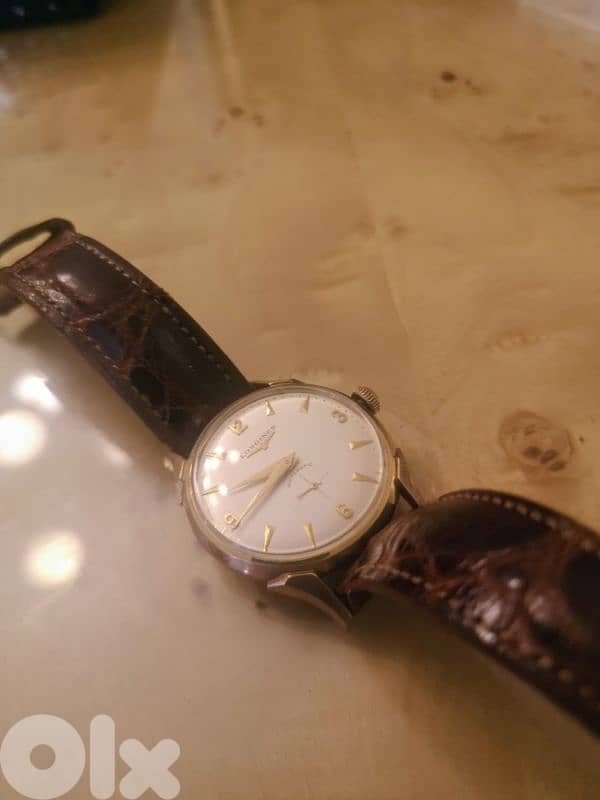 Longines 10k gold filled ref. 2030 cal. 19a watch 6