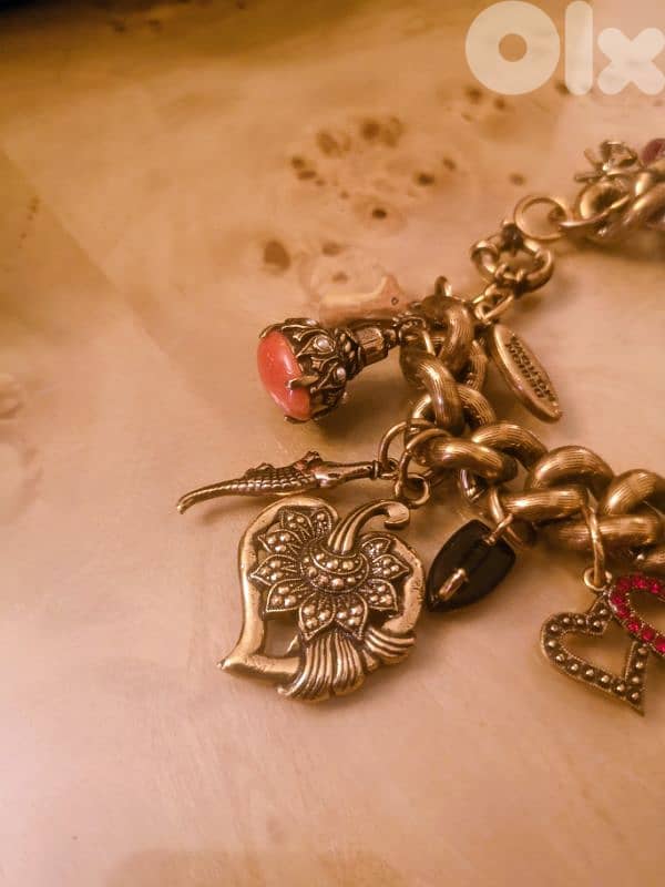 Design mo. ro. va Florence Italy Charm Bracelet 1