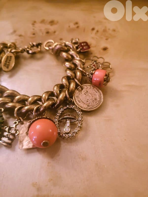 Design mo. ro. va Florence Italy Charm Bracelet 4
