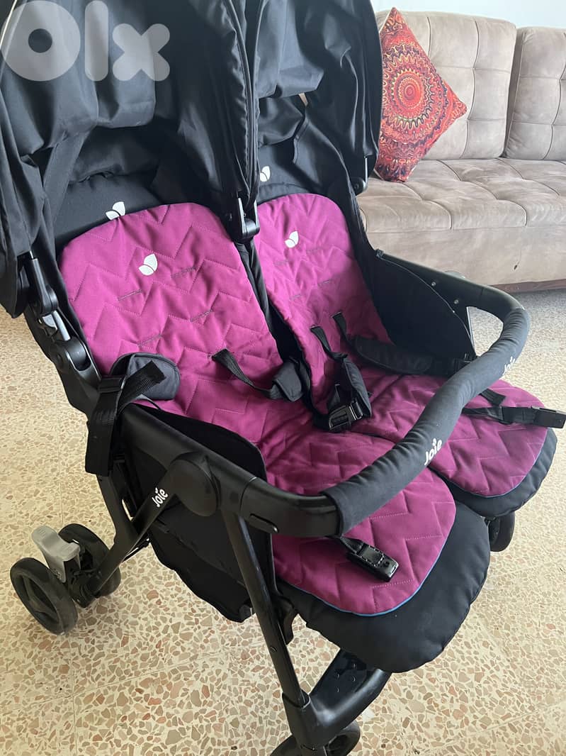 Twin stroller from joie 1