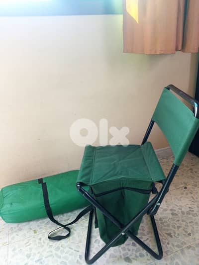 camping tent and portable chair for sale