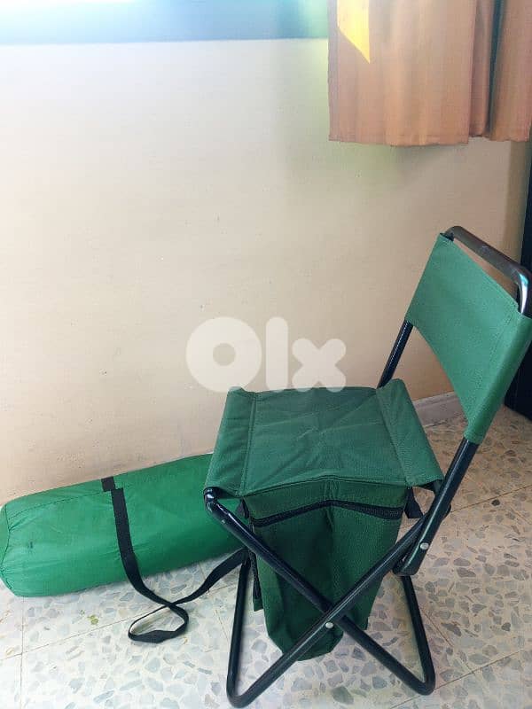 camping tent and portable chair for sale 0