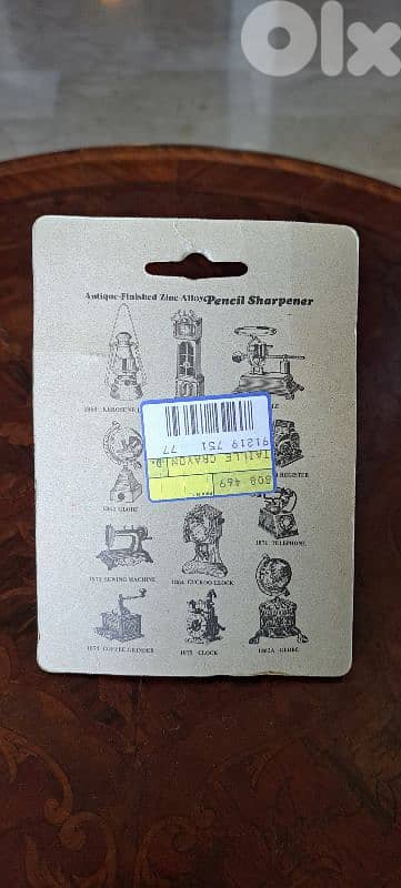 Collectible Miniature Antique Pencil Sharpener Collection (5 pieces) 6