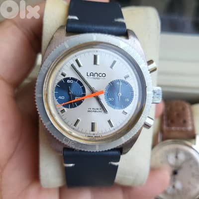 vintage lenco chronograph