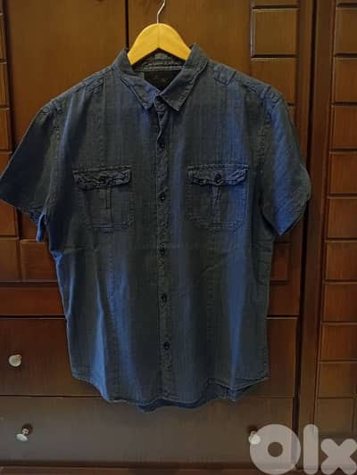 chemise dark blue medium