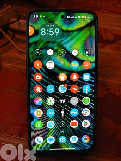 Poco f7 12ram , 512gb مستعمل قليلا
