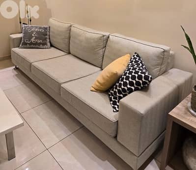 living room sofa and chairs