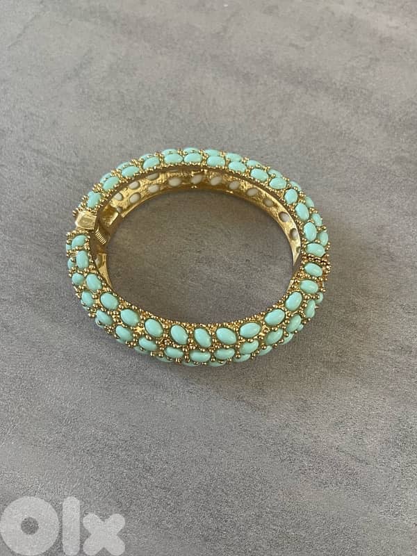 teal jewelry set 4