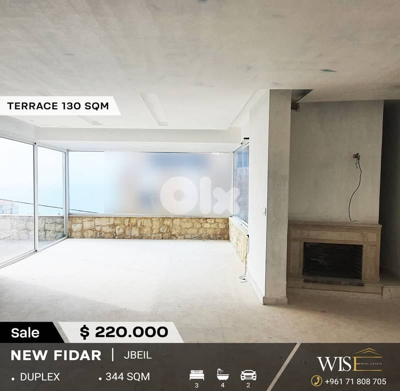344 SQM duplex with terrace for SALE in New Fidar! 0