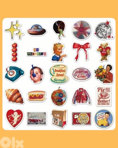 selling stickers separately