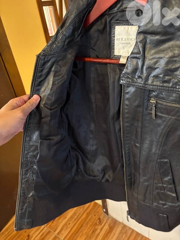BERSHKA Leather Jacket 1