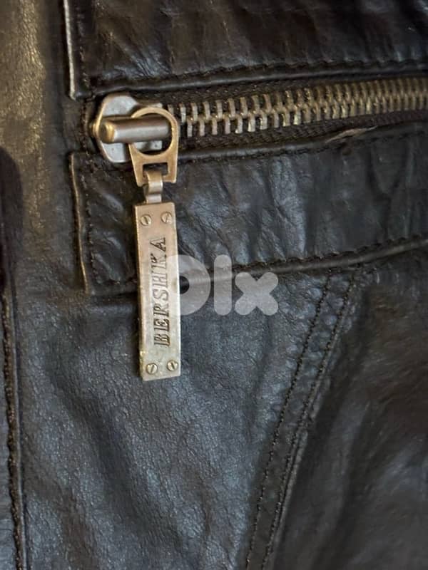 BERSHKA Leather Jacket 3