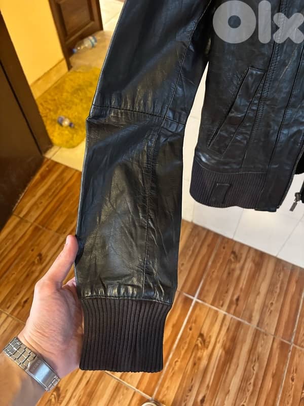 BERSHKA Leather Jacket 4