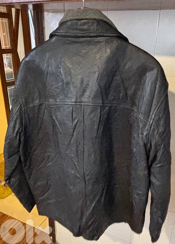 NORMANS Real Leather Jacket Designed in Italy 3