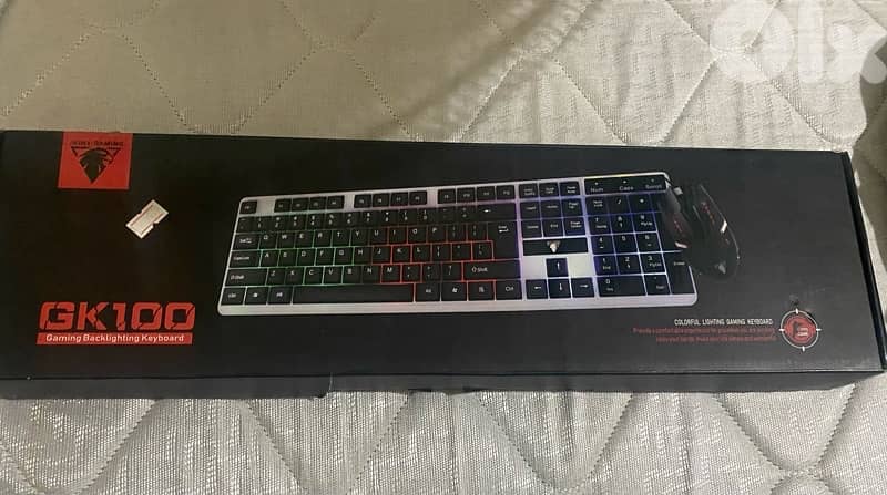 Brand New Gaming Backlighting Keyboard & Mouse 2
