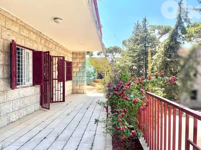 2 bedroom apartment+garden+open view 4sale in Dhour Shweir-ضهور الشوير