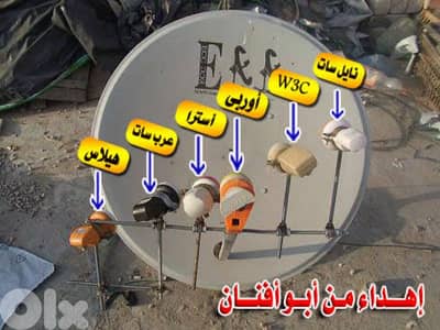 تركيب جميع اقمار الدش ، فتح القنوات