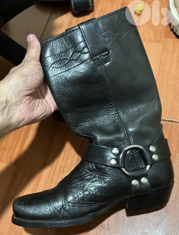 Leather Texas boots 1