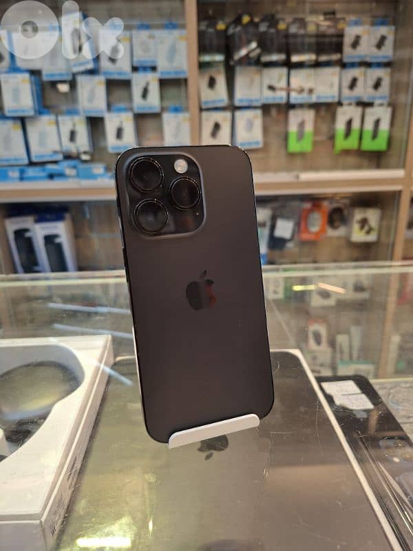 Used 14 pro 256 gb black 0