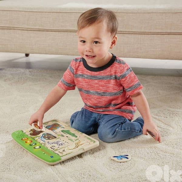 vtech my first interactive animal puzzle 1