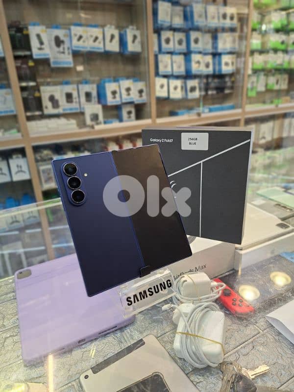 Open box [not used] Galaxy Z Fold 7  *12/256 gb *Blue Shadow 0