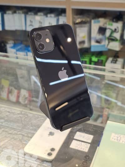 Used iphone 12 128 gb black  battery changed