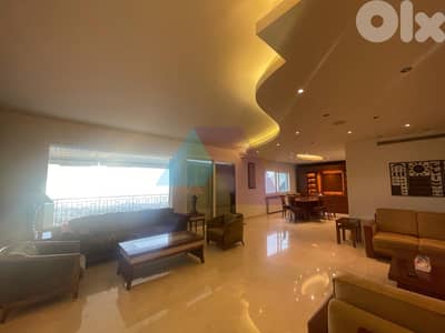 4 bedroom furnished apartment+sea view 4sale in Ain Aar-شقة في عين عار