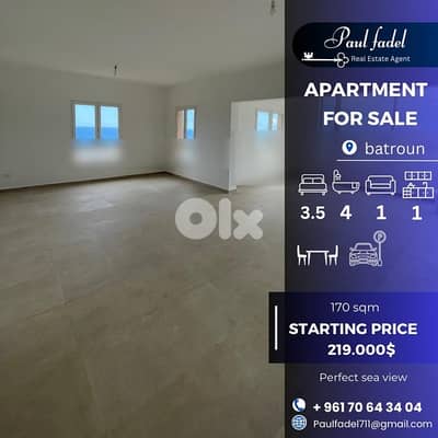 Apartment For Sale | Batroun !!